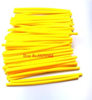 72Pcs Motorfiets Crossmotor Enduro Velg Spaken Skins Off Road Lijkwaden Covers Universele Decor Voor Ktm Yamaha Honda kawasaki geel