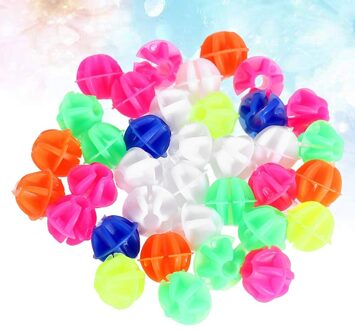 72Pcs Ronde Bike Wheel Spoke Kralen Lichtgevende Clip Spoke Bead Kralen Draad Kralen Decoraties (Mix Kleur)