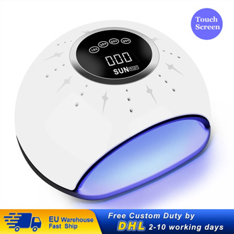 72w LED Lamp Nail Dryer Touch Screen 33 LEDs UV Lamp For Drying Gel 10/30/60/99s Timer Auto Sensor Manicure Tools