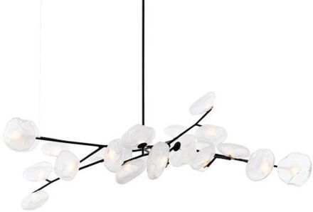 73.23 Armature Hanglamp - Transparant - 23 lampen