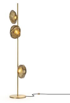 73.3 Tall Vloerlamp - Taupe - Messing base Grijs