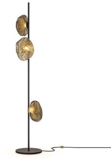 73.3 Tall Vloerlamp - Taupe - Zwarte base Grijs