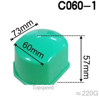 73x60mm siliconen rubber pad hoofd voor tampondrukmachine pad printer houten basis