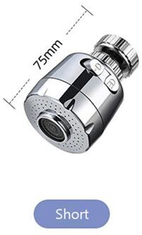 75-195Mm Grifo 360 Multifunctionele Kraan Waskolf Universele Kraan 360 Graden Extension Douche 2 Versnellingen Filter Keuken Verstelbare