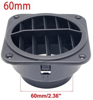 75/60/42Mm Auto Air Vent Outlet Platte Diesel Heater Air Heater Ducting Voor Webasto Eberspacher Diesel parking Heater 60mm