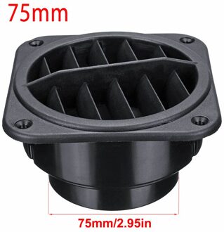 75/60/42Mm Auto Air Vent Outlet Platte Diesel Heater Air Heater Ducting Voor Webasto Eberspacher Diesel parking Heater 75mm