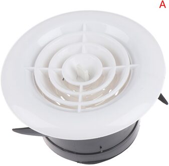 75 Mm 100 Mm 3 ~ 8 ''Adjustable Ventilatie Roosters Grid Air Vent Ronde Louvre Grille Cover 75mm