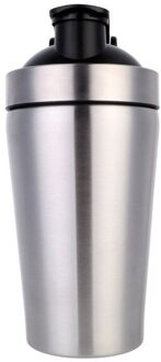 750/500Ml Enkele Laag 304 Rvs Schudden Cup Shaker Eiwit Sport Shaker Drink Protain Shaker Sport Shaker fles 750ml