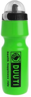 750Ml Food-Grade Draagbare Sport Cyclus Ketel Water Drink Fles Shaker Kannen groen