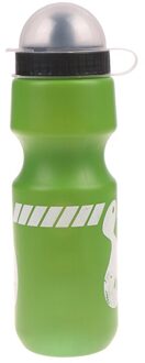 750Ml Outdoor Wandelen Bike Fiets Drinken Jug Water Fles W/Stofkap groen