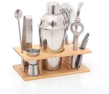 750Ml Rvs Cocktail Shaker Mixer Wijn Martini Boston Shaker Voor Barman Drinken Kit Party Bar Gereedschap