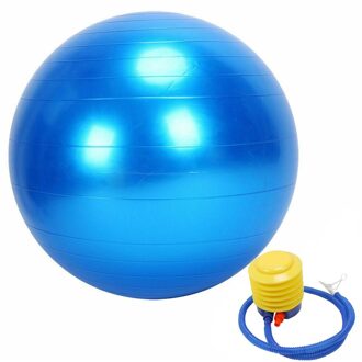 75Cm Sport Yoga Ballen Pilates Fitness Sport Balans Oefening Pilates Workouts Massage Bal Sportscholen Thuis Training Yoga Ballen L716 blauw