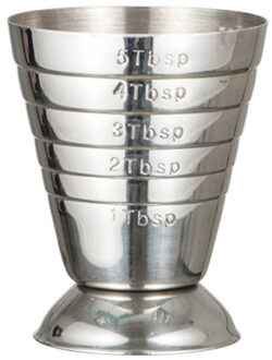 75Ml Cocktail Mini Bar Zilveren Shot Maatbeker Rvs
