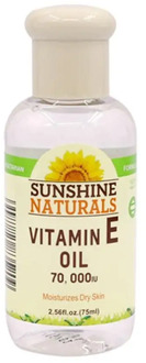 75ml Natural Vitamin E Oil Morning And Evening Essential Whitening Anti-cracking Serum Whitening Face Wrinkles Anti Oil A5H7