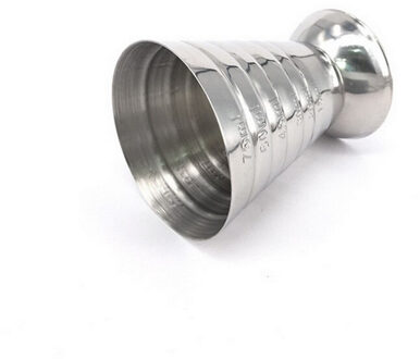 75Ml Ounce Jigger Bar Cocktail Drink Mixer Drank Maatbeker Shot Cup Roestvrij Staal Mojito Measurer Koffie Mok roos goud