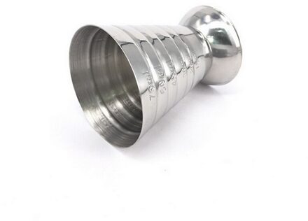 75Ml Ounce Jigger Bar Cocktail Drink Mixer Drank Maatbeker Shot Cup Roestvrij Staal Mojito Measurer Koffie Mok sliver