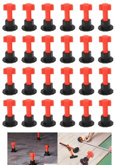 75Pcs Level Wiggen Tegel Spacers Voor Vloeren Wandtegel Spacer Carrelage Tegels Leveling Systeem Leveler Locator Spacers Tang