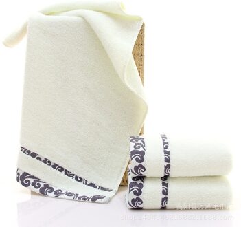 75X34CM Microfiber Sneldrogende Handdoek Beer Cartoon Handdoeken Katoen Zachte Droge Handdoeken Keuken Schone Absorberende Handdoeken Kleur grijs