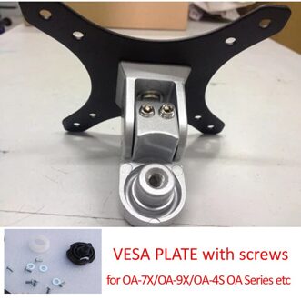 75X75 100X100Mm Aluminium Monitor Connector Voor OA-7x/OA-4/OA-3/OA-8z/Oa-9x/OA-3S Monitor Houder Onderdelen Accessoire Hoofd Ondersteuning