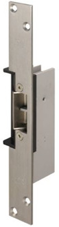 76-331KL Elektrische inbouw deuropener beveiligingsuitvoering type 76-331 | spanningsloos ontgrendeld | sluitplaat 612 KL RVS | 12V= | DIN