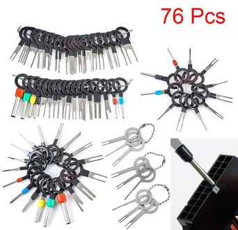 76/70/59/41/3Pcs Auto Terminal Removal Tool Automobilist Kit Auto Accessoires Auto Reparatie tool Stylus Wire Crimp Pin Extractor Puller 70stk