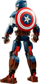 76258 Super Hero Captain America bouwfiguur (4116258)