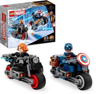 76260 Super Hero Captain America en Black Widow Motoren (4117260)