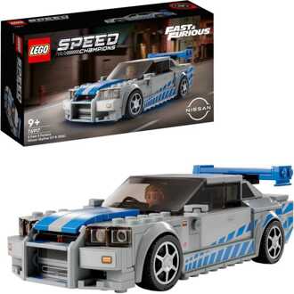 76917 LEGO Speed Champions 2 Fast 2 Furious Nissan Skyline GT-R (R34)