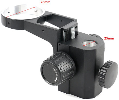 76mm Diameter Adjustable Zoom Stere Microscopes Focusing Holder Focusing Bracket For Tinocular Microscope Binocular Microscope