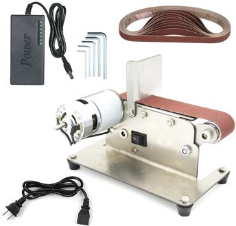 775/795/895 Motor Multifunctionele Bandschuurmachine Mini Elektrische Riem Slijpen Schuurmachine Grinder DIY Polijsten Slijpmachine 795 Motor / VS