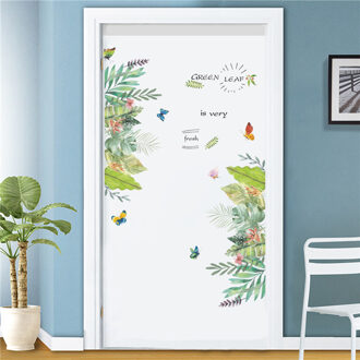 77x200 cm 3D Cool Ladder Deur Stickers Voor Woonkamer Slaapkamer PVC Zelfklevende Behang Home Decor DIY waterdicht Mural Decal