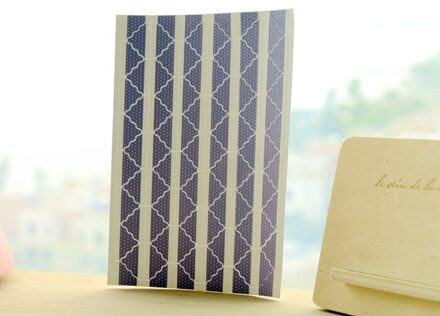 780 stks/10 vellen ambachtelijk materiaal album tool accessoires retro PVC foto hoek een verscheidenheid van kleur paars