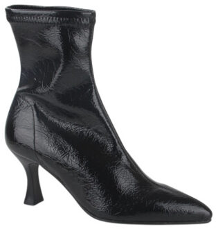 78042-56-05 dames enkellaarzen gekleed Zwart - 38