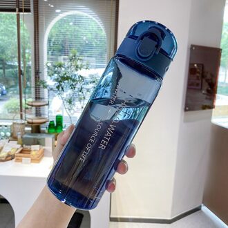 780Ml Sport Eiwit Fles Water Cup Shaker Fles Outdoor Reizen Draagbare Lekvrije Drinken Glas Home Plastic Fitness Glas