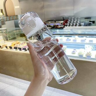 780Ml Sport Eiwit Fles Water Cup Shaker Fles Outdoor Reizen Draagbare Lekvrije Drinken Glas Home Plastic Fitness Glas