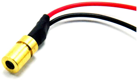 780nm 3mw 3VDC IR Infrared Laser Dot Diode Module Mini-Type