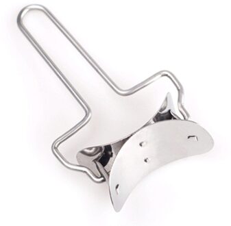 7cm Fondant DIY knoedel huid Gereedschap Rvs Spatel Cookie Ronde Rolling Cutting Blade Deeg Cirkel Cutter1D26