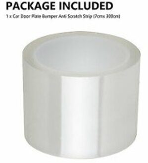 7Cm X 300Cm Sill Scuff Cover Accessoires Deur Plaat Voor Achter Spoiler