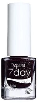 7day Hybrid Polish 7254 Bordeaux Glitz 5ml