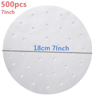7Inch/8Inch/9Inch 500 Stuks Air Friteuse Pads Lucht Friteuse Accessoires Voor Gowise Phillips Cozyna secura Fit Alle Airfryer 3.7 5.8QT 7duim-500stk
