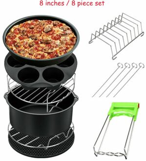 7Inch/8Inch Lucht Friteuse Accessoires Voor Gowise Phillips Cozyna En Secura 3.7 - 5.8QT Alle airfryer 8 duim