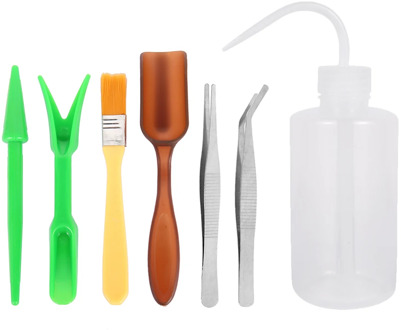 7pcs Mini Gardening Hand Tools Set Succulent Transplanting Tools Combination of Flower Packaging Transplant Miniature Planting