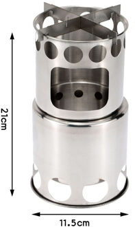 7pcs Outdoor Camping Koken Set Draagbare Kachel Camping Kookgerei Potten Kom Fornuis Picknick BBQ Reizen 1-2Person wit