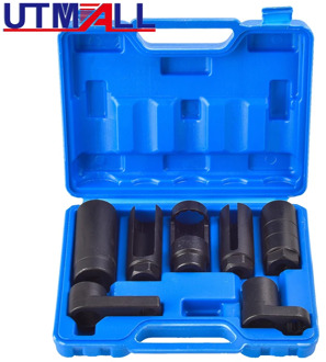 7pcs Oxygen Sensor Socket Set Removal Tool Automotive Shop Hand Tool Set