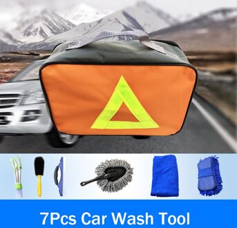 7Pcs Wasstraat Hulpmiddel Auto Reinigingsproducten Auto Wassen Cleaning Kit Car Cleaning Met Bag Care Cleaning Tools kit
