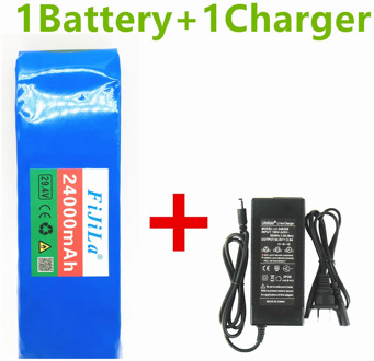 7S3P 29.4V 24Ah Li-ion Battery Pack with 20A Balanced BMS for Electric Bicycle Scooter Power Wheelchair no