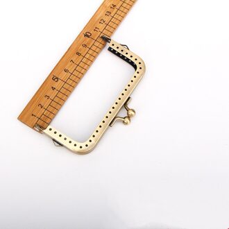 8/10/12 Cm Vierkante Metalen Purse Frame Handvat voor Clutch Bag Handtas Accessoires Maken Kus Sluiting Lock voor Tas Accessoires 10cm