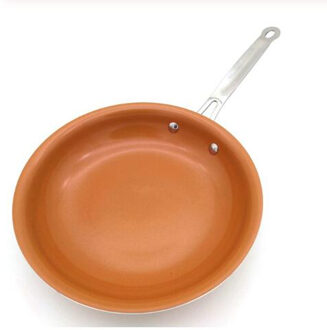 8/10/12 inch non-stick Koperen Koekenpan Koekenpan Grill Gas & Inductie Fornuis Bakplaat Koken gereedschap Keuken Accessoires Kookgerei 8duim