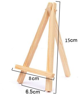 8*15Cm Mini Hout Kunstenaar Statief Schildersezel Voor Foto Schilderij Postkaart Display Houder Frame Leuke Desk Decor 1Pcs