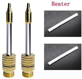 8-15W Soldeerbout Tip, Universele Voor Usb Draadloze Opladen Soldeerbout Tip, 510 Draad Interface, Gratis Spare Verwarming Core 2 tips en 2 Heater